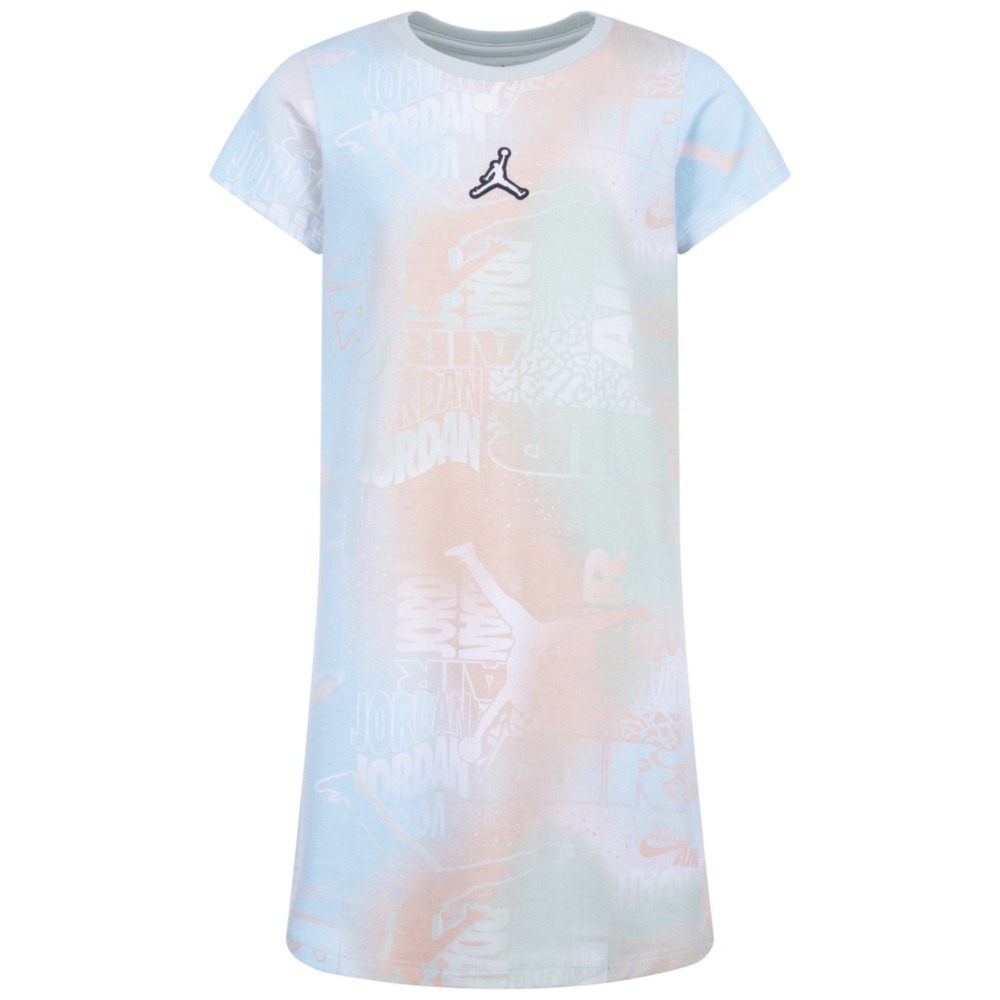 Air Jordan Girls Pistachio Frost T-Shirt Dress Size L